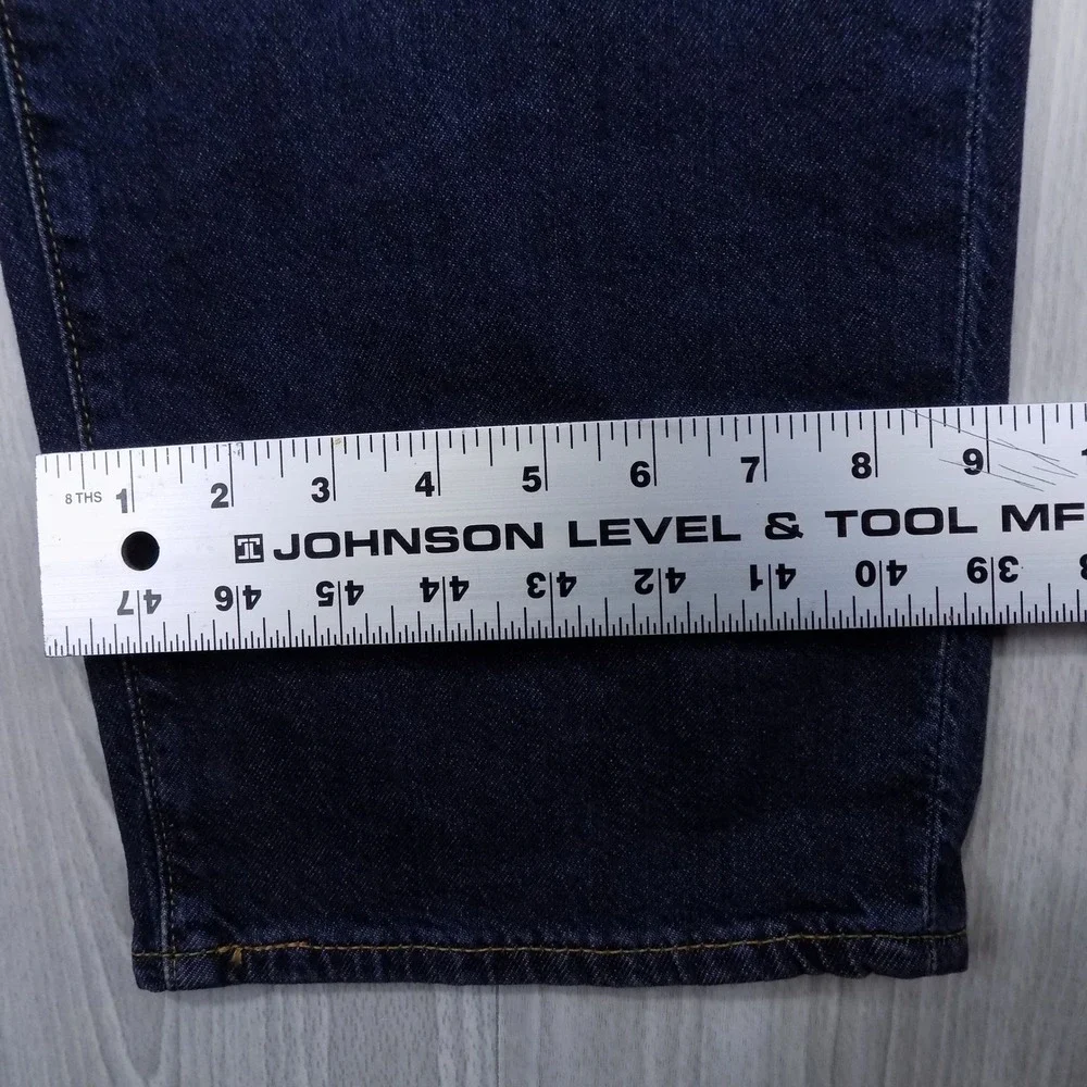 Levi's 541 Athletic Taper Jeans Mens 42x30 Dark Wash Blue Stretch NEW